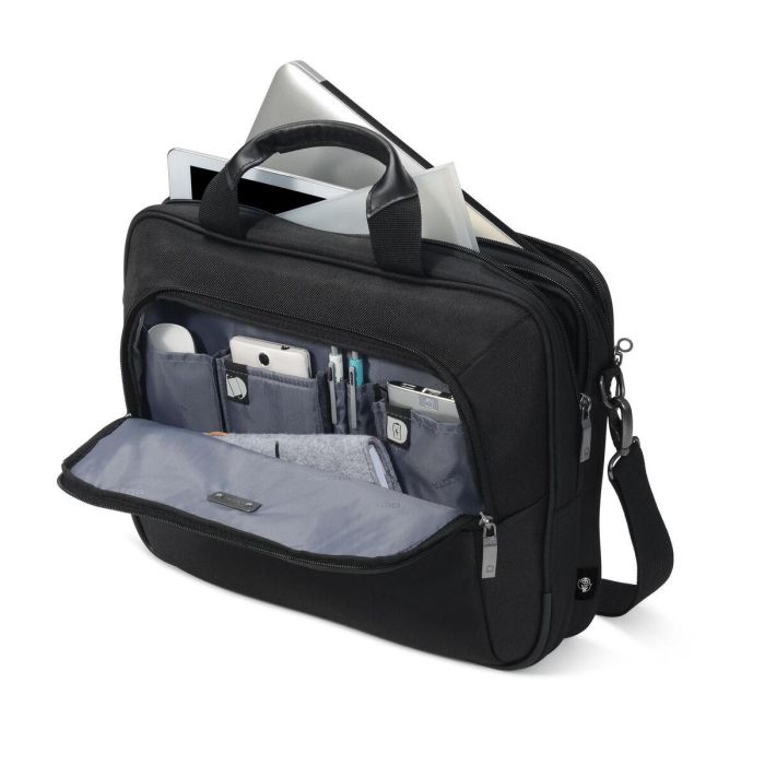 Maletín para Portátil Dicota D31644-RPET Negro 15,6'' 6 Maletín para Portátil Dicota D31644-RPET Negro 15,6'' 6