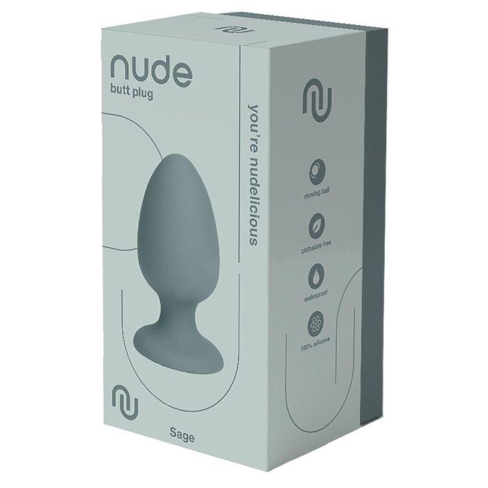 Plug Anal Dream Toys Nude Gris 1 Plug Anal Dream Toys Nude Gris 1