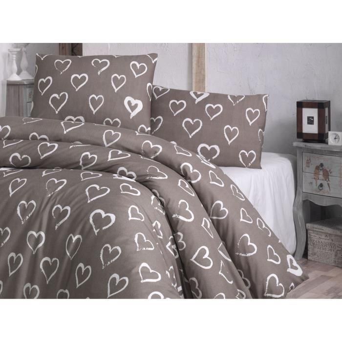 MEN8681181801338 Juego de cama 1 funda nórdica 220x240 cm + 2 fundas almohada 60x60 cm Algodón Poliéster Marrón 1 MEN8681181801338 Juego de cama 1 funda nórdica 220x240 cm + 2 fundas almohada 60x60 cm Algodón Poliéster Marrón 1