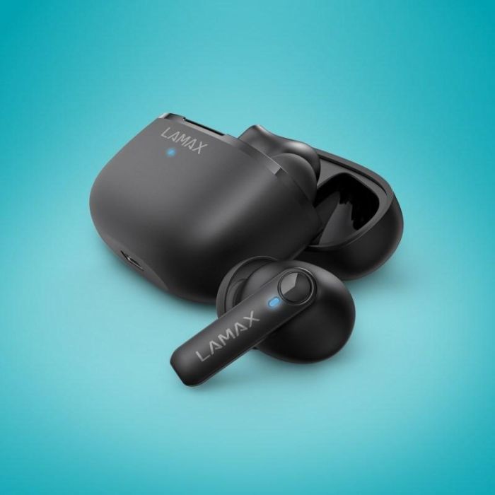 LAMAX In-Ear Clips1 Play black BT 5.3 Akku 35 Std. retail 2