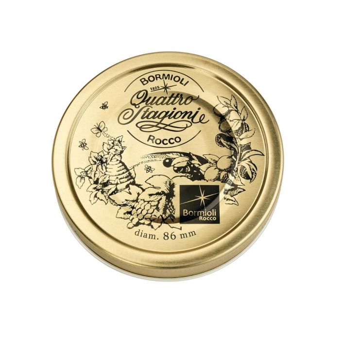 Bormioli Rocco Set de 2 Tapas de Acero Inoxidable Quattro Stagioni 86 mm para Botes, Apto Frigorífico, Fabricado en Italia 0 Bormioli Rocco Set de 2 Tapas de Acero Inoxidable Quattro Stagioni 86 mm para Botes, Apto Frigorífico, Fabricado en Italia 0
