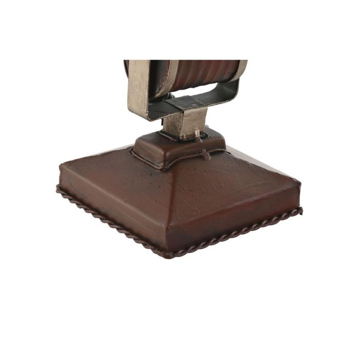 Decoracion Vintage DKD Home Decor Marron Plateado 10 x 24 x 10 cm 1