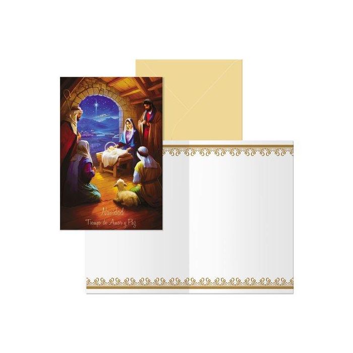 Christmas Dohe 115X170 Adoracion (Set de 6)