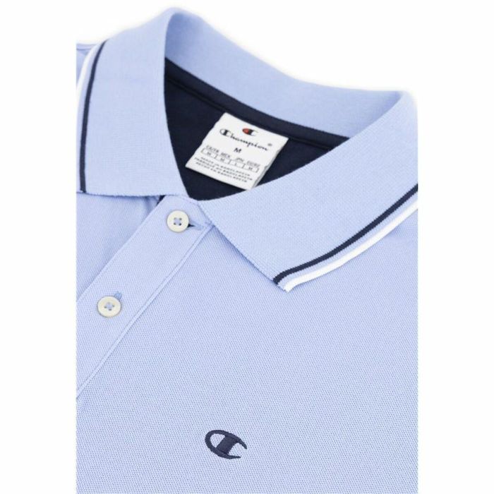 Polo de Manga Corta Hombre Champion Violeta 44 4