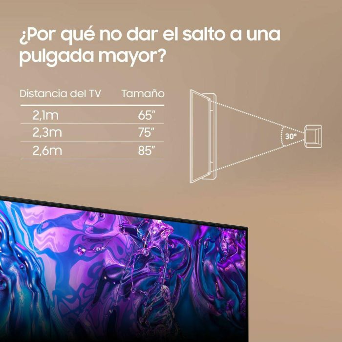 Smart TV Samsung TQ55Q77DATXXC 55" 4K Ultra HD LED HDR QLED 11