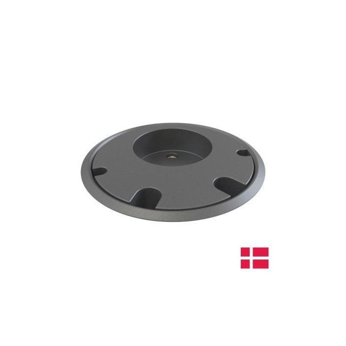 Forming Function Powerdot DANISH: Hub de Conectividad para Escritorio con Toma Eléctrica, 4 Puertos Pasacables y Tapa Desmontable Enrasada 1