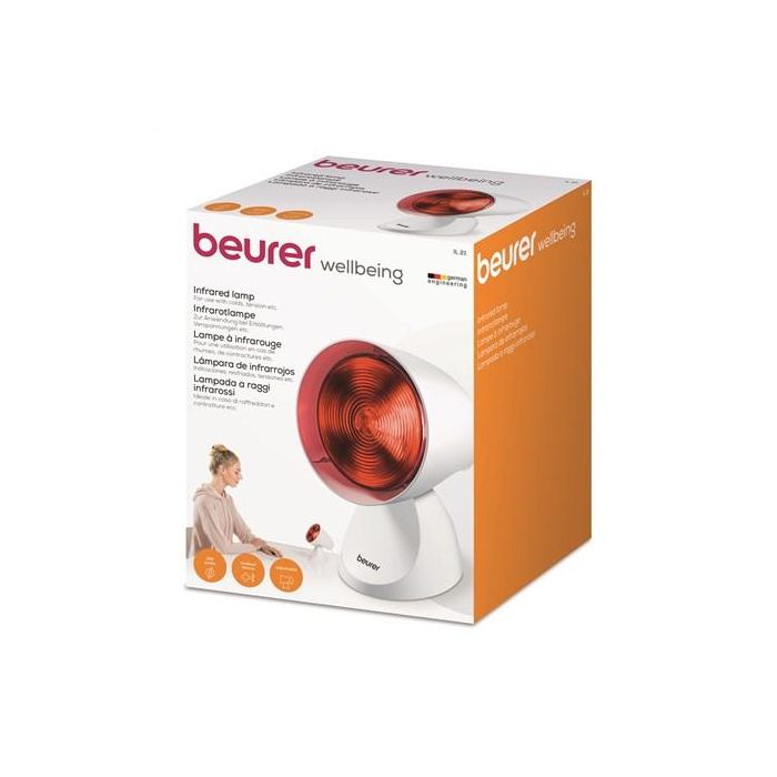 Beurer IL-21 Lámpara Infrarrojos Compacta para Alivio Muscular y Resfriados 2 Beurer IL-21 Lámpara Infrarrojos Compacta para Alivio Muscular y Resfriados 2