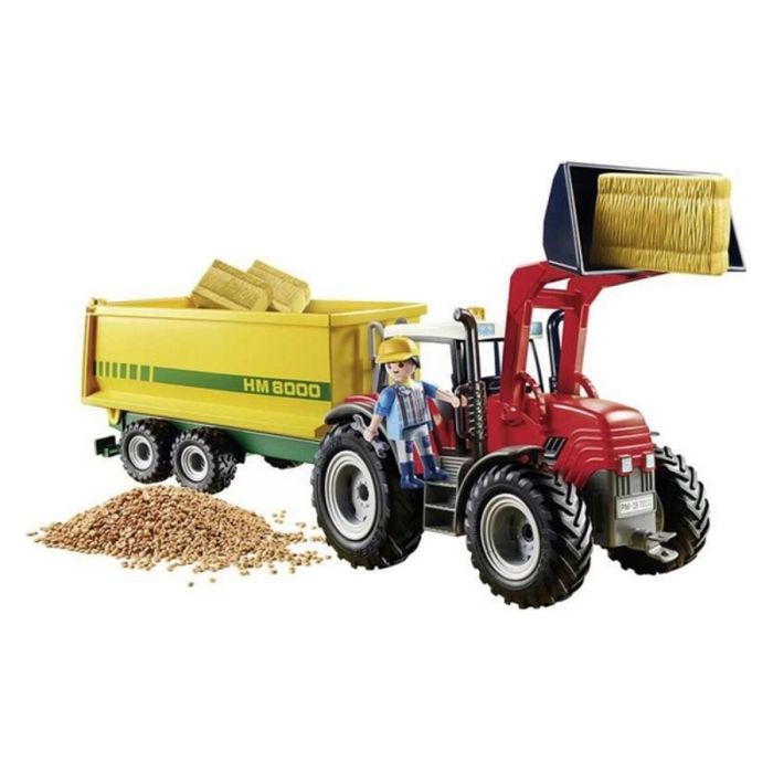 Playset Country Tractor With Trailer Playmobil 70131 (63 pcs) 1 Playset Country Tractor With Trailer Playmobil 70131 (63 pcs) 1