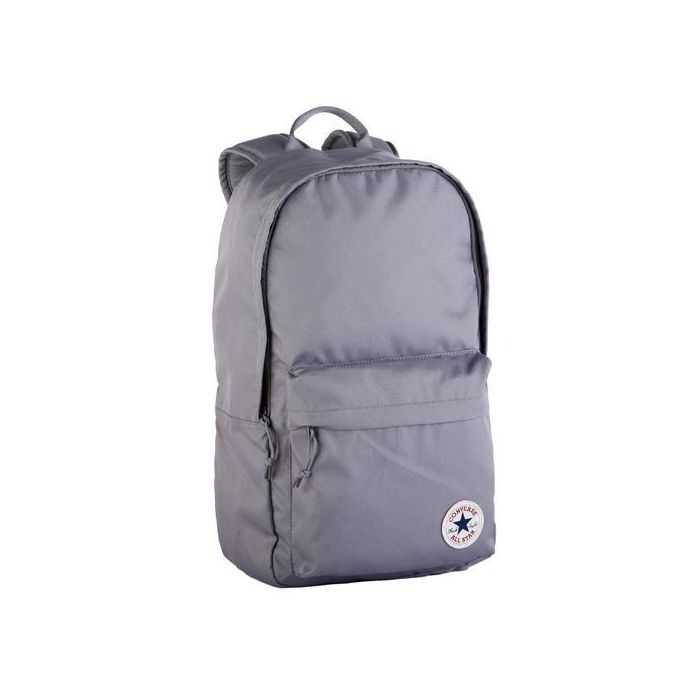 Toybags Mochila Americana Converse Gris con Bolsillo Portaordenador y Espaldera Acolchada