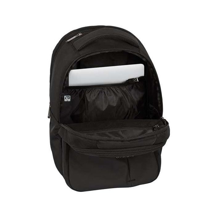 Mochila para Portátil y Tablet con Salida USB Safta Business Negro (31 x 45 x 23 cm) 19