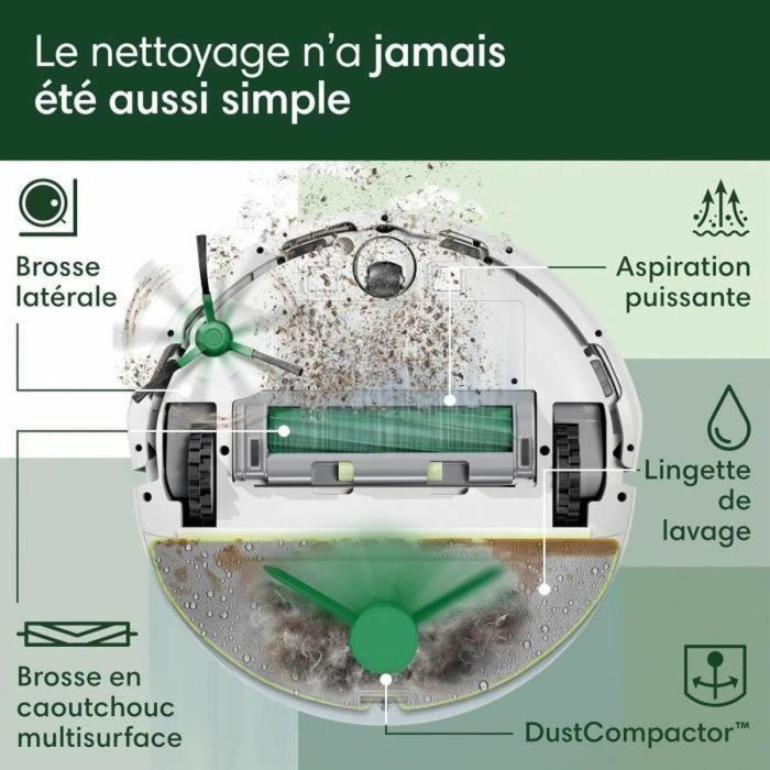 iRobot IRO5061042263087 Roomba 205 DustCompactor Combo Robot Aspirador, Compacta Residuos, Navegación Clearview LiDAR 60 J 4 iRobot IRO5061042263087 Roomba 205 DustCompactor Combo Robot Aspirador, Compacta Residuos, Navegación Clearview LiDAR 60 J 4