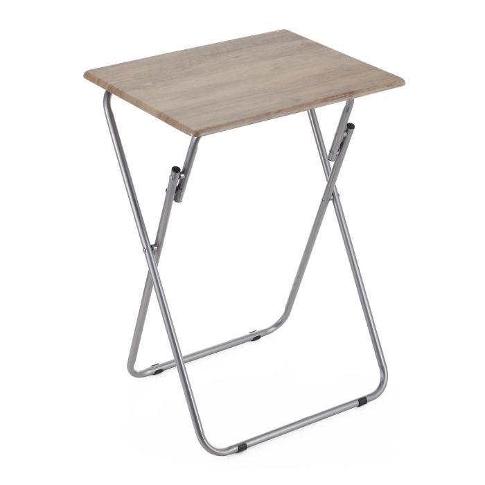 Inde Mesa Plegable Madera-Metal 48x38x66 cm 12mm Mdf 5.28 kg (2 Unidades) 3