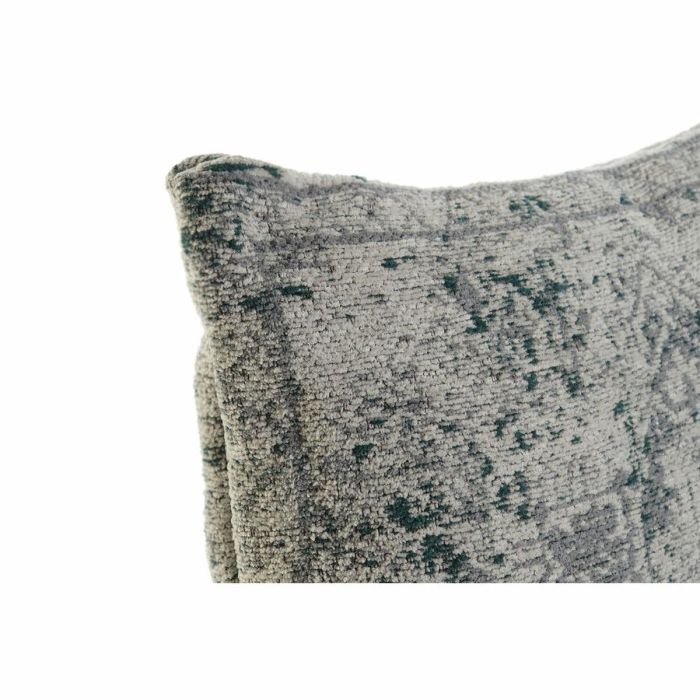 Cojín DKD Home Decor Plástico Azul Cuadrada Árabe 45 x 12 x 45 cm 1