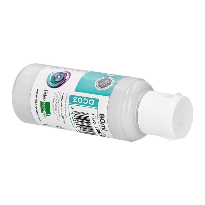 Pintura Acrilica Liderpapel Bote De 80 mL Blanco 4