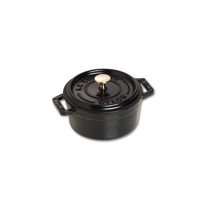 Staub Mini Cocotte Redonda 10cm Hierro Fundido Negra