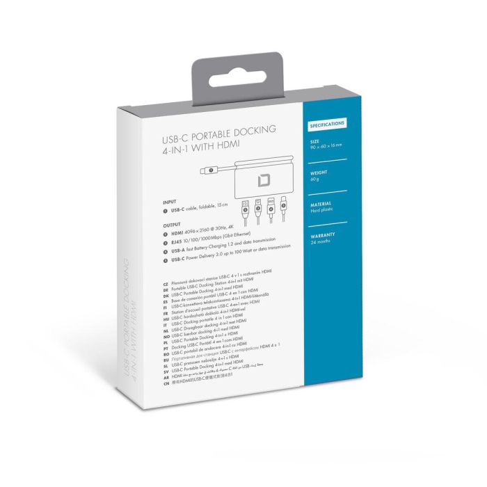 Hub USB Dicota D31730 Blanco 3 Hub USB Dicota D31730 Blanco 3