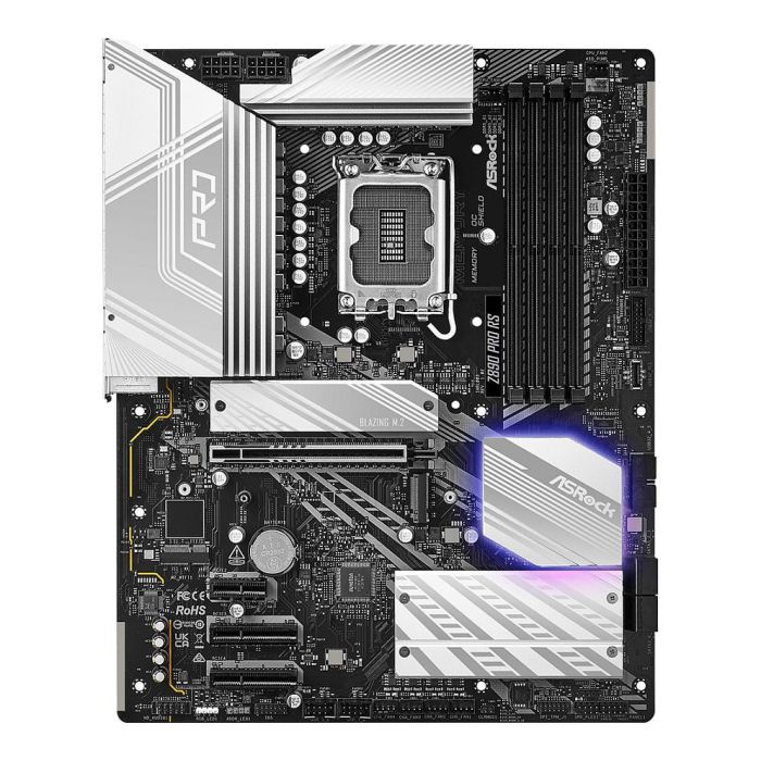 ASRock Z890 Pro RS (1851) (D) Placa Base ATX Intel Z890, Socket LGA 1851, DDR5-SDRAM 2