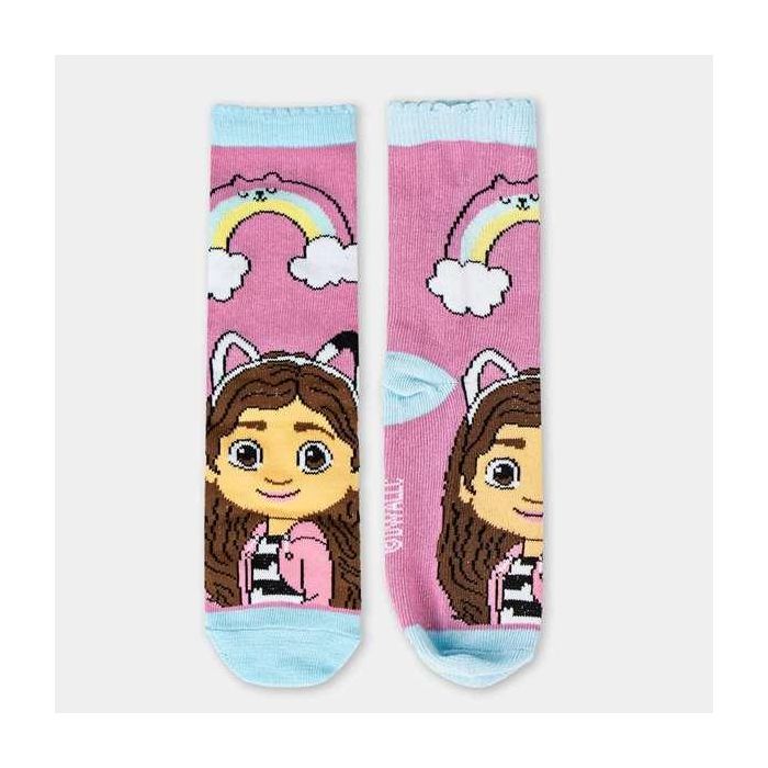 Cerdá Pack de 4 Calcetines Gabby's Dollhouse Multicolor Talla 27-30 4 Cerdá Pack de 4 Calcetines Gabby's Dollhouse Multicolor Talla 27-30 4