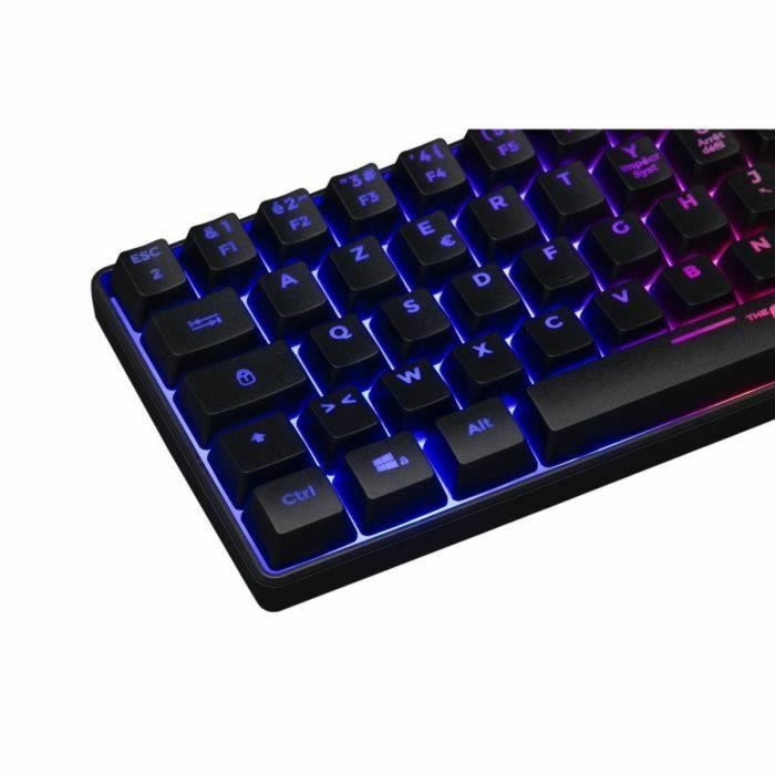 Teclado para juegos - THE G-LAB - KEYZ-HYDROGEN/FR - 60% Membrana negra 3