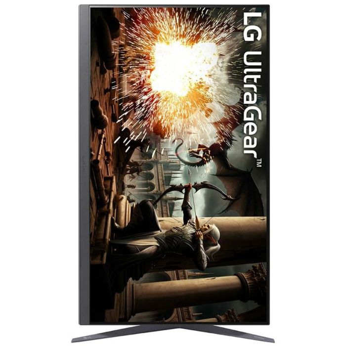 LG 32GRS75Q-B Monitor Gaming UltraGear 31.5" QHD IPS 180Hz 1ms (GtG) FreeSync G-SYNC HDR400 9