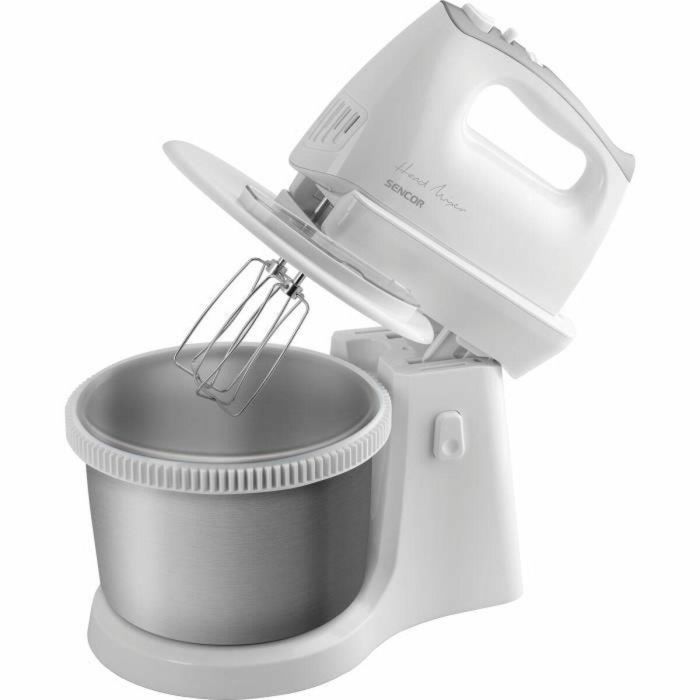 Batidora de mano con bol giratorio - SENCOR - SHM6206SS - 500W - Plata 5 Batidora de mano con bol giratorio - SENCOR - SHM6206SS - 500W - Plata 5