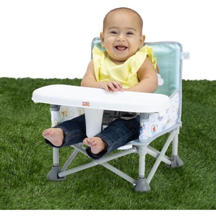 Disney Baby DIS0074451172036 Silla Elevadora Winnie the Pooh Pop 'n Sit Para Interior y Exterior, Plegable y Compacta 1