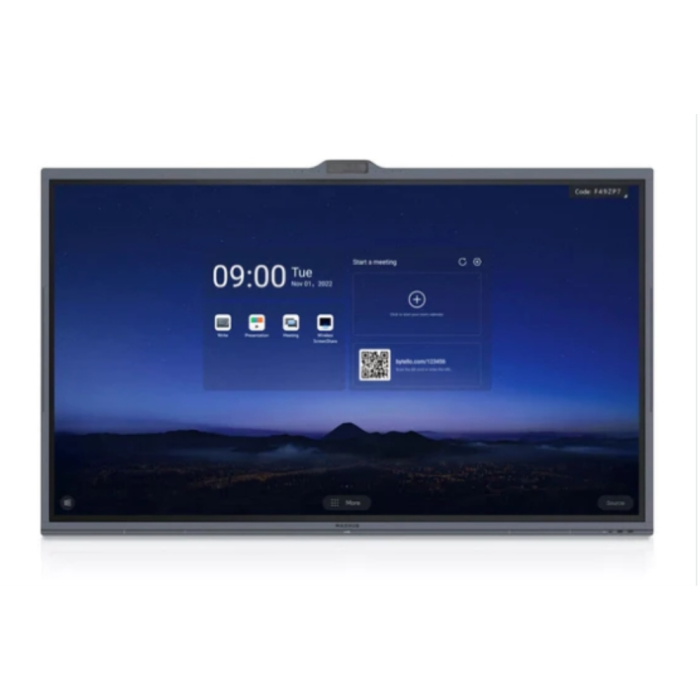 MAXHUB Pantalla interactiva Serie ViewPro de 65", IFP de conferencia todo en uno 500 nits Camara doble de 48MP + 8MP, 8 Conjunto de microfonos 2 altavoces de 1 MAXHUB Pantalla interactiva Serie ViewPro de 65", IFP de conferencia todo en uno 500 nits Camara doble de 48MP + 8MP, 8 Conjunto de microfonos 2 altavoces de 1