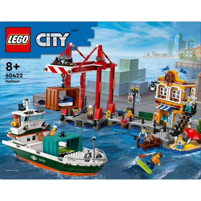 LEGO 60422 City El Puerto y el Barco Mercante, juguete de construcción para 8+ años 12 LEGO 60422 City El Puerto y el Barco Mercante, juguete de construcción para 8+ años 12