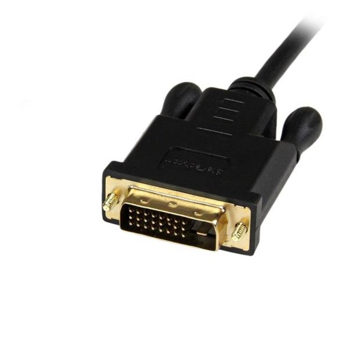 Adaptador DisplayPort a DVI Startech DP2DVIMM3BS Negro 90 cm 4 Adaptador DisplayPort a DVI Startech DP2DVIMM3BS Negro 90 cm 4