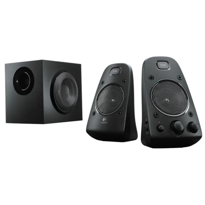 Logitech Z623 Altavoces 2.1 con Subwoofer, 200W RMS, Certificación THX, Entradas RCA y 3.5mm, para PC, TV y Consolas