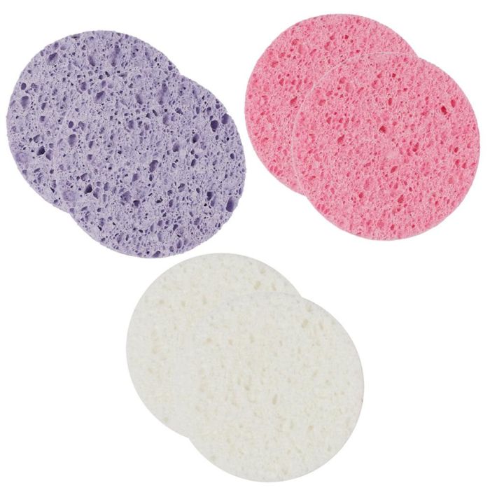 Cosmetic Club Juego de 2 Esponjas Desmaquillantes Reutilizables y Lavables Colores Surtidos para Todo Tipo de Piel 2 Cosmetic Club Juego de 2 Esponjas Desmaquillantes Reutilizables y Lavables Colores Surtidos para Todo Tipo de Piel 2
