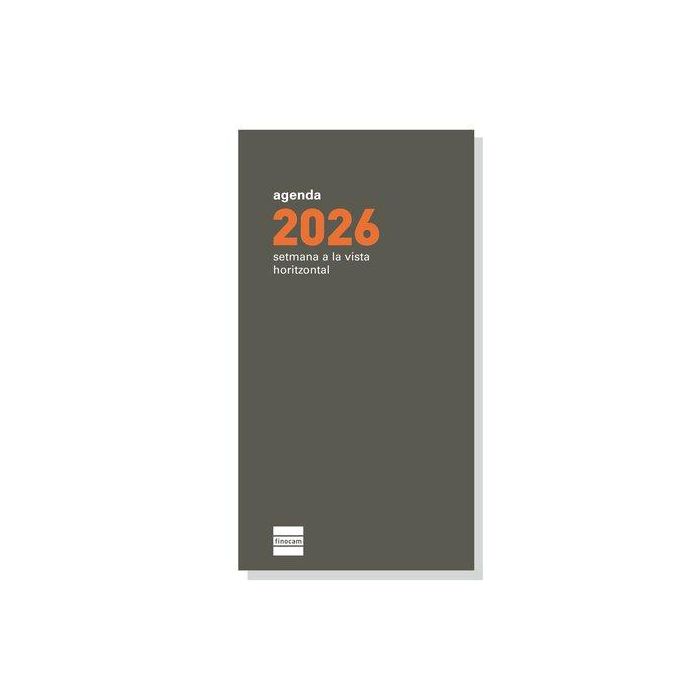 Recambio Agenda Anual (2026) Catalan Finocam P499C Plana Pl4 80X150 Anualidad S/V Apais.