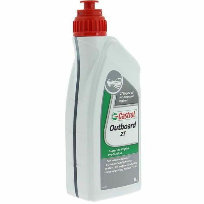 Aceite mineral CASTROL para motor fueraborda 2T - 1 L Aceite mineral CASTROL para motor fueraborda 2T - 1 L