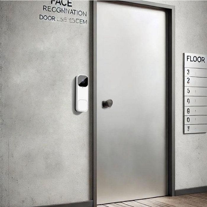 WOOX R4331 Timbre Inteligente con Vídeo Wi-Fi, Sin Hub ni Suscripción, Audio Bidireccional, Visión Nocturna, Compatible Alexa Google 2