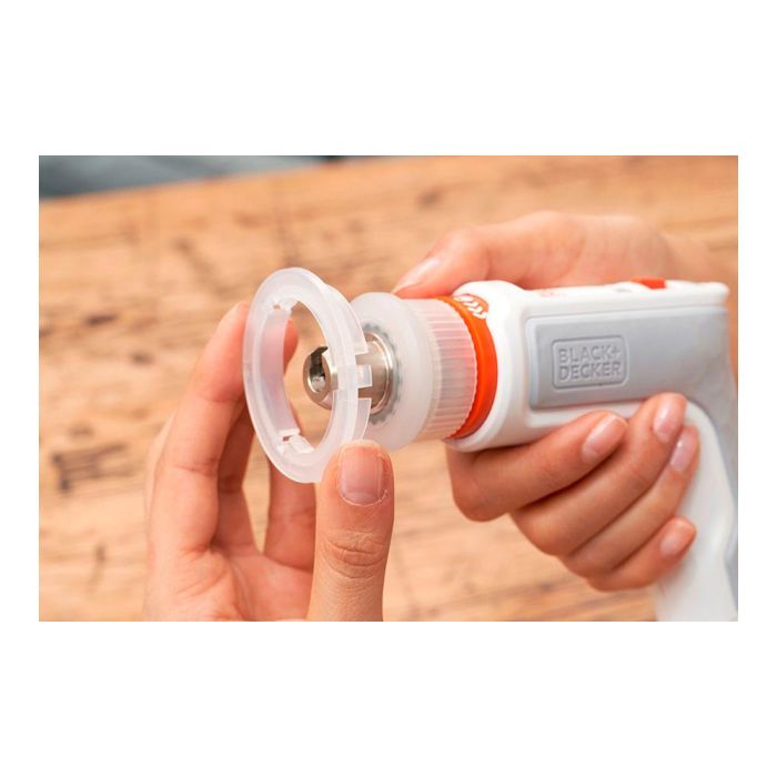 Black+Decker Atornillador Monta-Muebles Hexdriver BCRTA01-XJ 3,6V 7