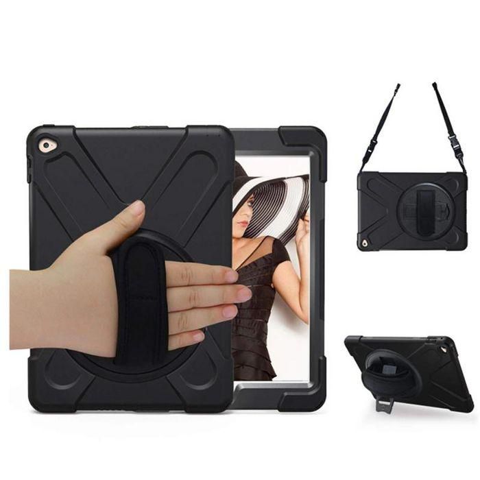eSTUFF Funda Defender AUSTIN para iPad Air 2 9.7 Negra sin protector de pantalla 2