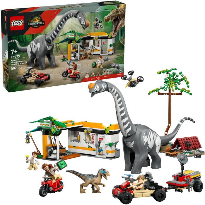 LEGO 76973 Jurassic World Dinosaurio - Juguete de construcción (582 piezas) 19