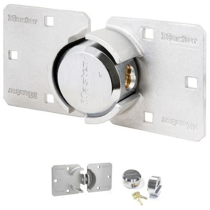Candado para Puerta de Furgoneta - MASTER LOCK - 736EURD - Candado Redondo + Cerrojo 1