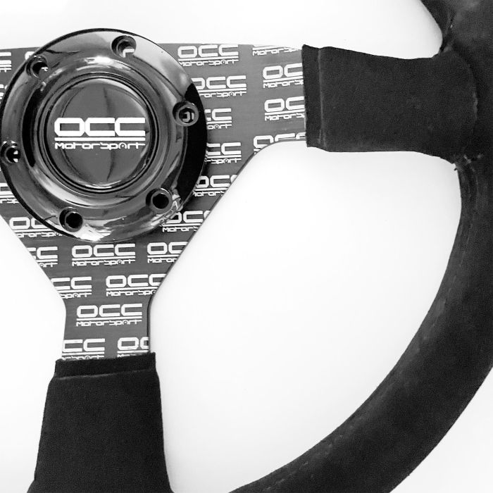 Volante Racing OCC Motorsport OCCVOL015 Negro Cuero Ø 35 cm 2 Volante Racing OCC Motorsport OCCVOL015 Negro Cuero Ø 35 cm 2