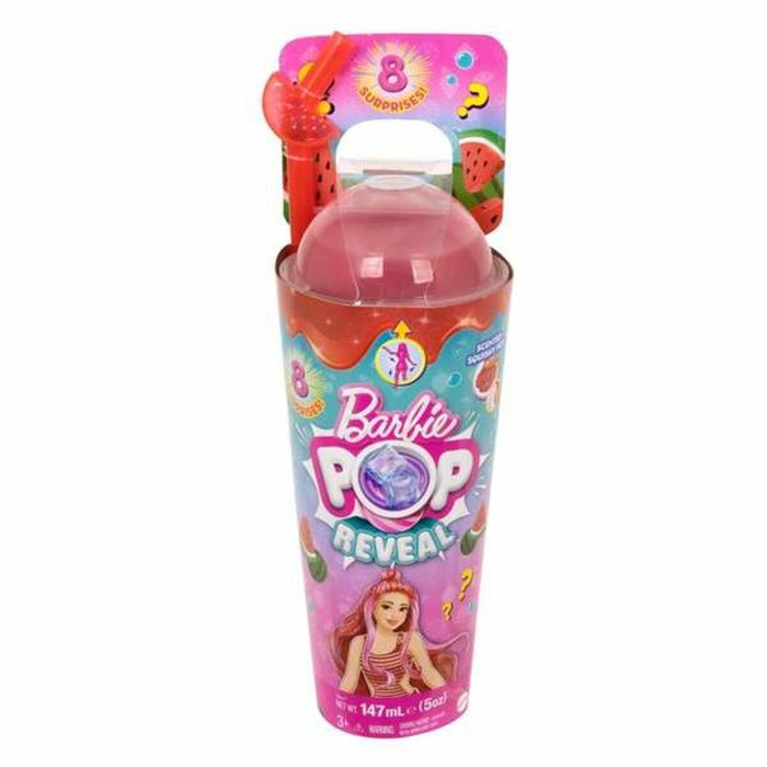 Muñeca Barbie Pop Reveal Cocktail - BARBIE - HNW42 - 8 sorpresas por descubrir - Multicolor 4