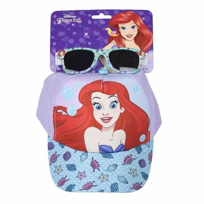 Gorra 53 cm y gafas de sol infantiles princesas disney