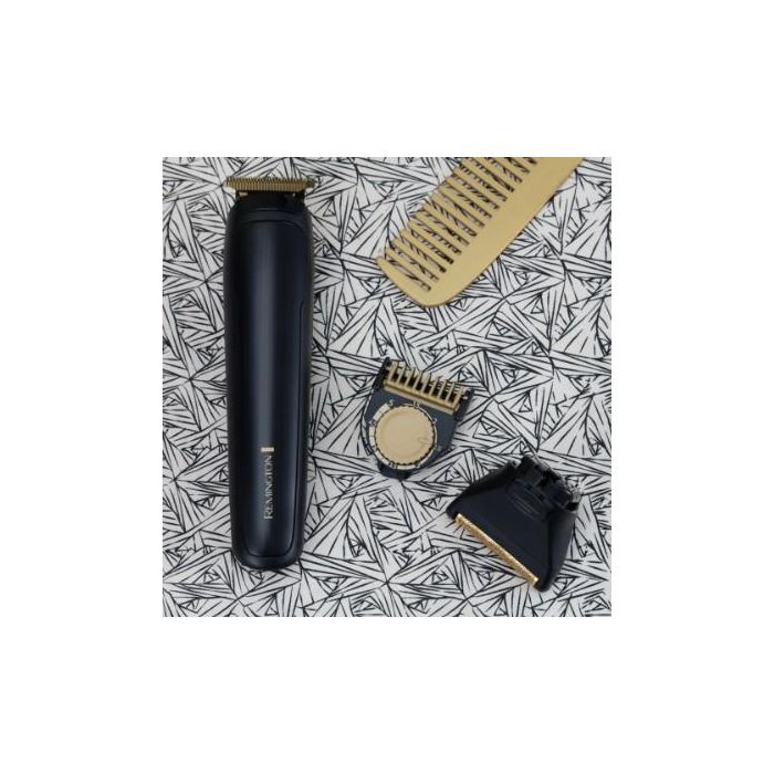 Remington MB7050 Kit Recortador de Pelo y Barba, Serie T Barber, para Aseo Personal Completo y Corte Preciso 1 Remington MB7050 Kit Recortador de Pelo y Barba, Serie T Barber, para Aseo Personal Completo y Corte Preciso 1