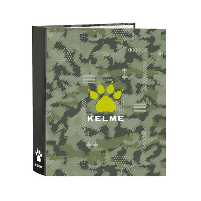 Carpeta de anillas Kelme Travel Negro Verde A4 27 x 33 x 6 cm 0 Carpeta de anillas Kelme Travel Negro Verde A4 27 x 33 x 6 cm 0