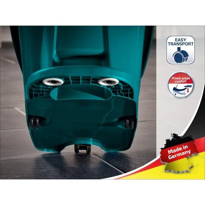 Leifheit Cubo de Fregar Profi con Sistema de Escurrido Giratorio, Ruedas y Asa de Transporte - Accionamiento por Pedal 1 Leifheit Cubo de Fregar Profi con Sistema de Escurrido Giratorio, Ruedas y Asa de Transporte - Accionamiento por Pedal 1