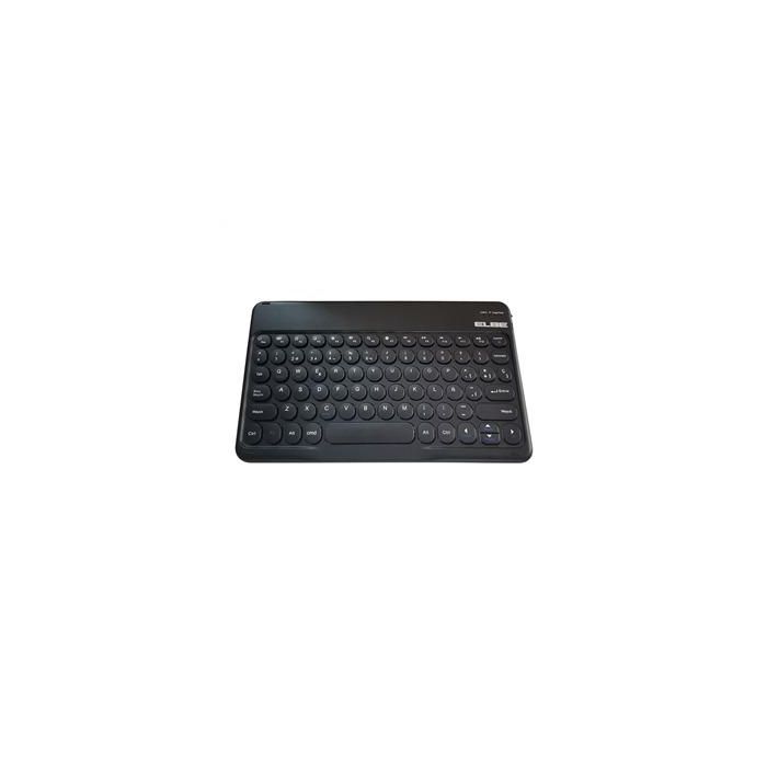 Elbe TE-102-BT Teclado Bluetooth Slim Negro para Windows, iOS, Android y Smart TV
