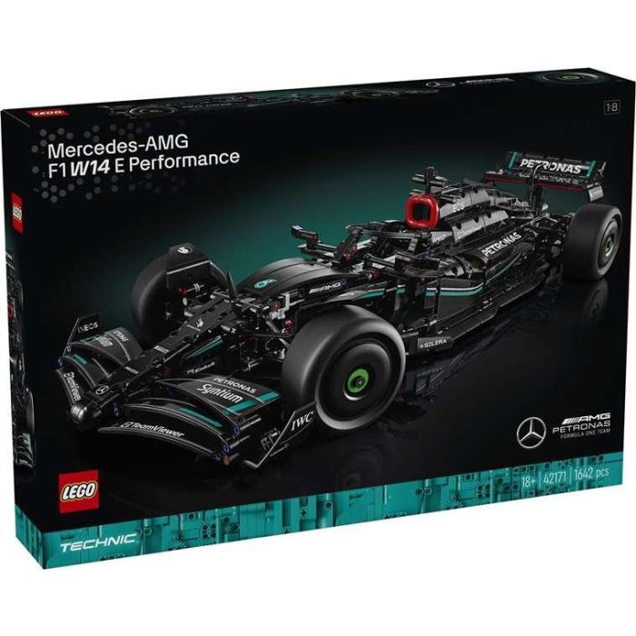 LEGO Technic 42171 Mercedes-AMG F1 W14 E Performance, Réplica, Decoración de Escritorio