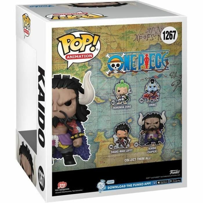 Funko Pop Super Sized One Piece - Kaido - Figura de Vinilo de 15cm con Caja Original 3 Funko Pop Super Sized One Piece - Kaido - Figura de Vinilo de 15cm con Caja Original 3