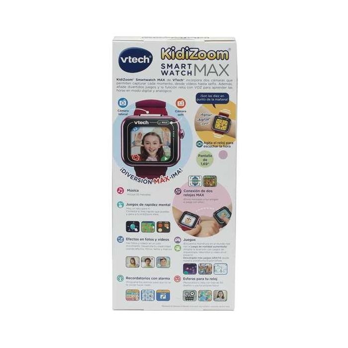 VTech Kidizoom Smartwatch Max 80-531617-022 - Frambuesa 6