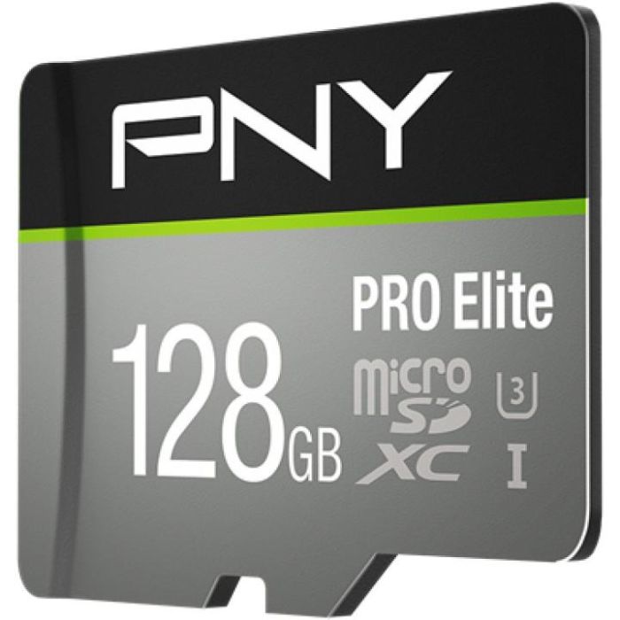 PNY PRO Elite Tarjeta MicroSDXC 128 GB UHS-I Clase 10 U3 1