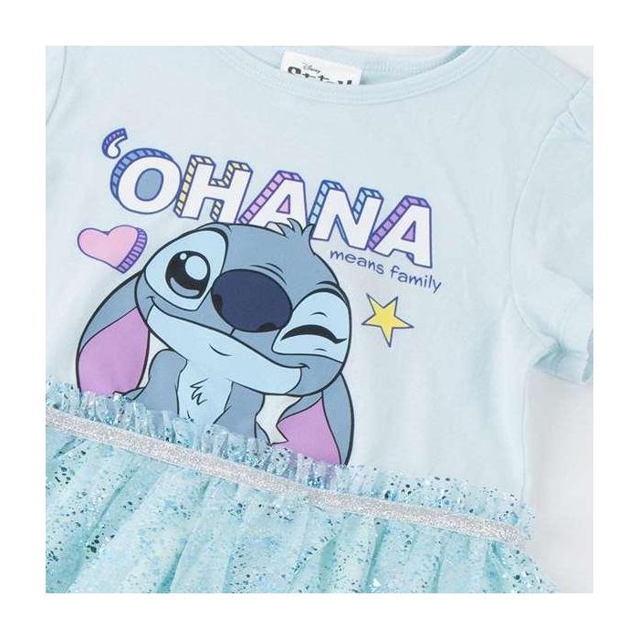 Cerdá Vestido Single Jersey Fantasia Stitch 10 Años 2